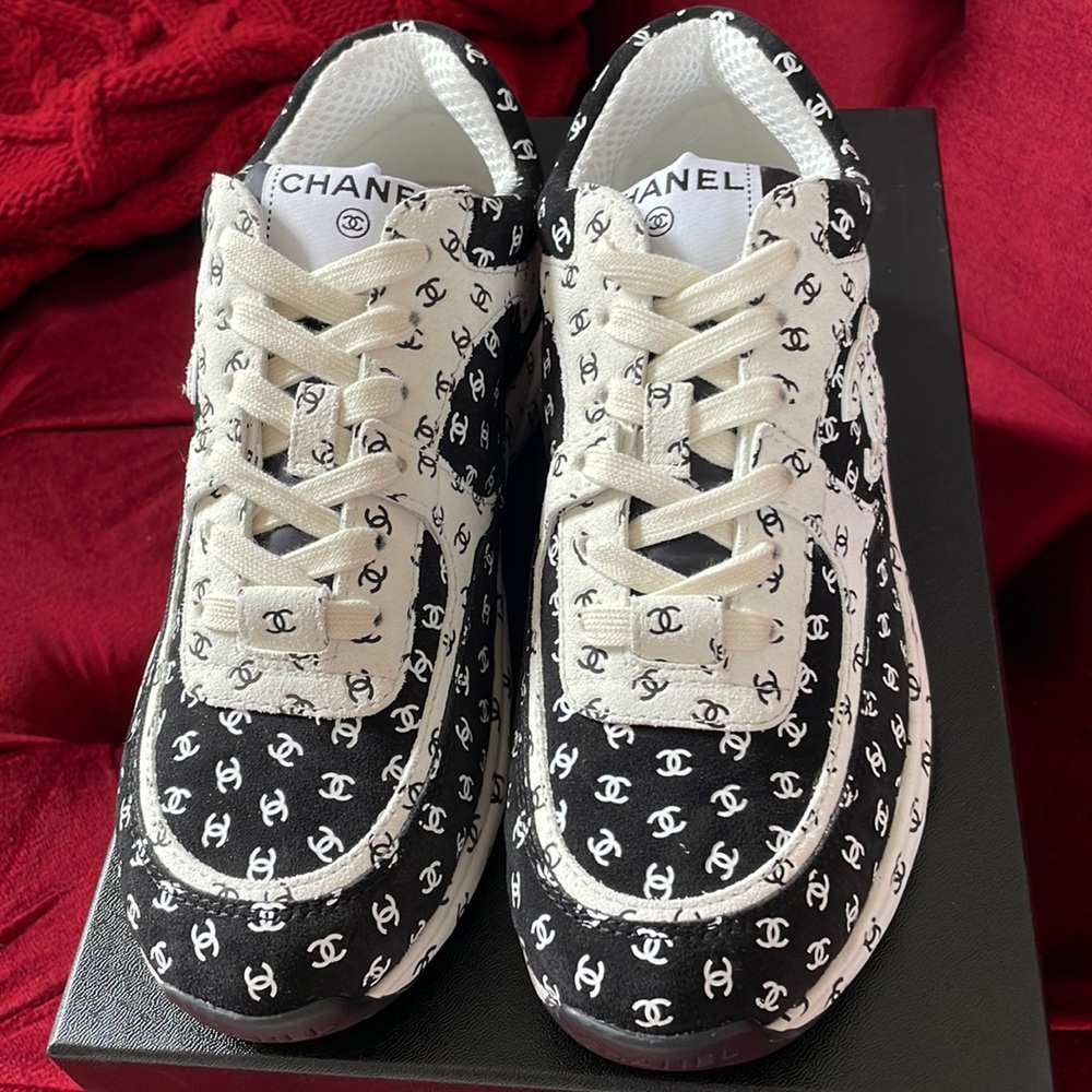 Chanel 22A sneaker.